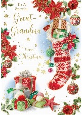 To A Special Great-Grandma Happy Christmas