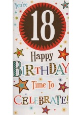You're 18 Happy Birthday Time To Celebrate