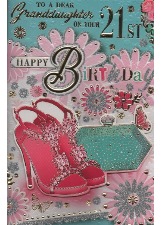 To A Dear Granddaughter On Your 21st Happy Birthday