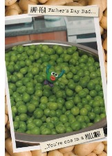 Hap-Pea Father's Day Dad...