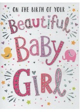 On The Birth Of Your Beautiful Baby Girl