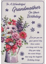 To A Wonderful Grandmother On Your Birthday