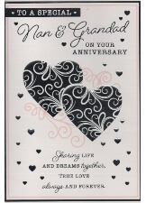 To A Special Nan & Grandad On Your Anniversary