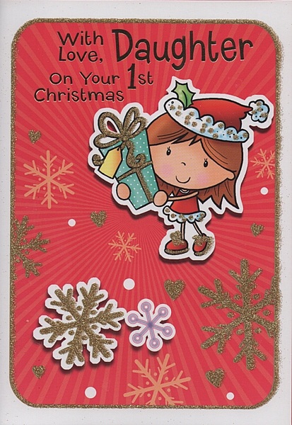 With Love, Daughter On Your 1st Christmas With Love, Daughter On Your 1st Christmas